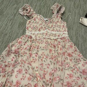 Sky to Moon Floral Dress M